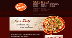 Desktop Screenshot of caldapizzacebu.com